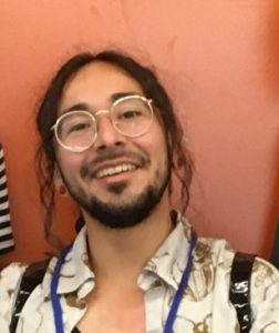 Lab member Asher Coello